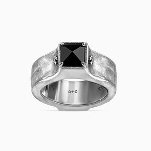 Ask & Embla black onyx ring